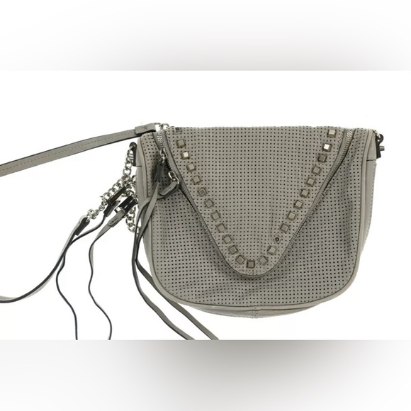 She+Lo Leather Shoulder Chain Crossbody Bag - Picture 2 of 6